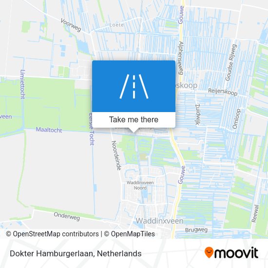 Dokter Hamburgerlaan map