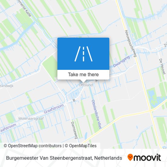 Burgemeester Van Steenbergenstraat map