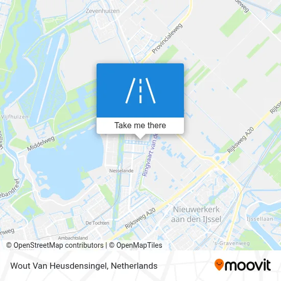 Wout Van Heusdensingel map
