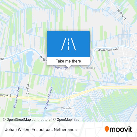 Johan Willem Frisostraat map