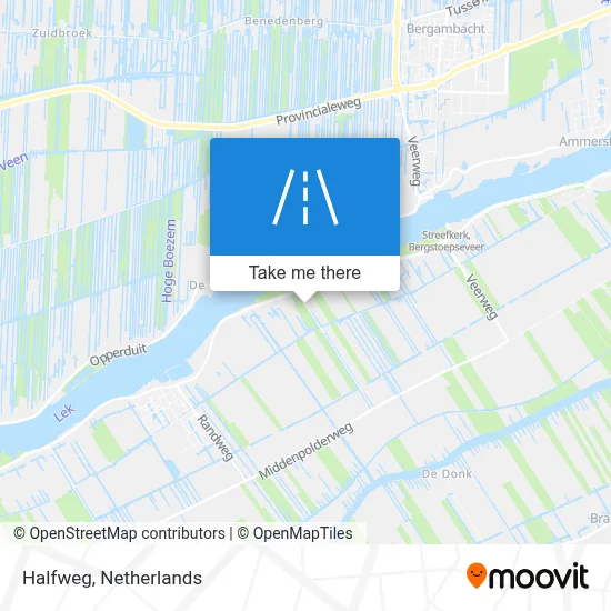Halfweg map