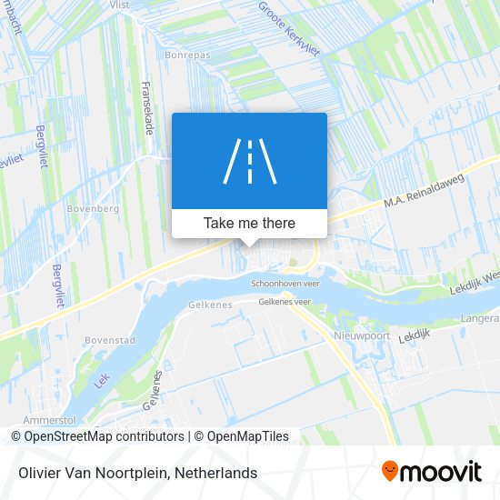 Olivier Van Noortplein map