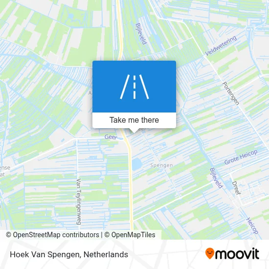 Hoek Van Spengen map
