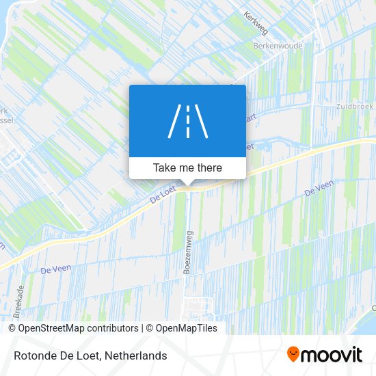 Rotonde De Loet map