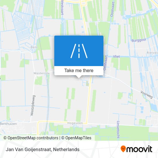 Jan Van Goijenstraat map