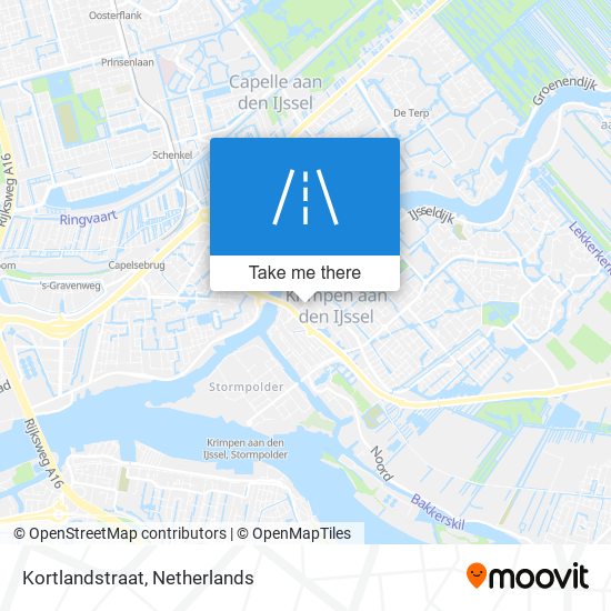 Kortlandstraat map