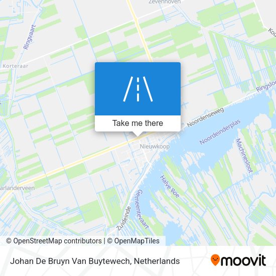 Johan De Bruyn Van Buytewech map