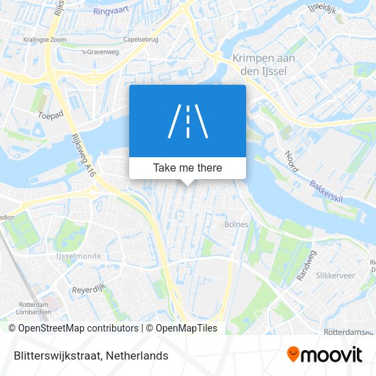 Blitterswijkstraat map