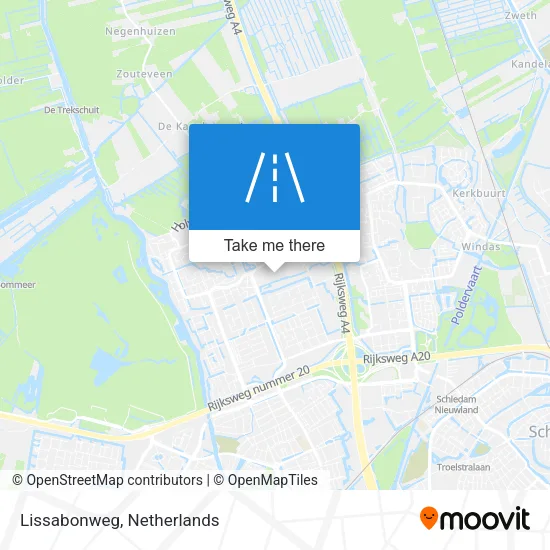 Lissabonweg map