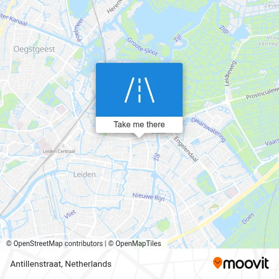 Antillenstraat map