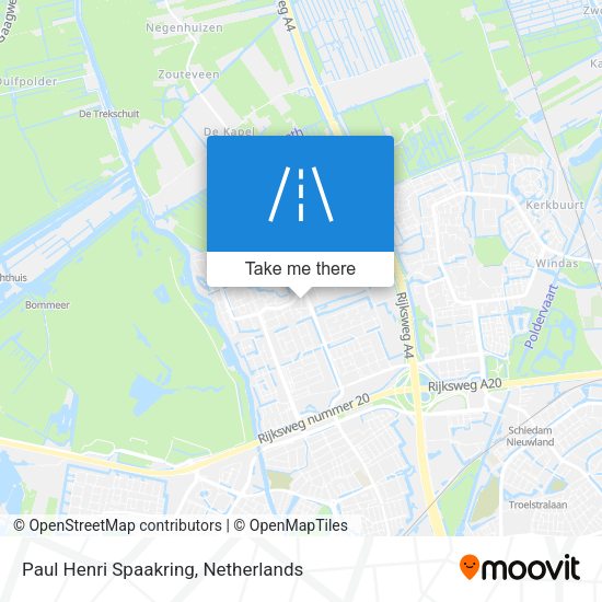 Paul Henri Spaakring map