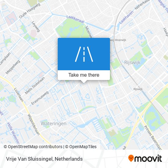 Vrije Van Sluissingel map