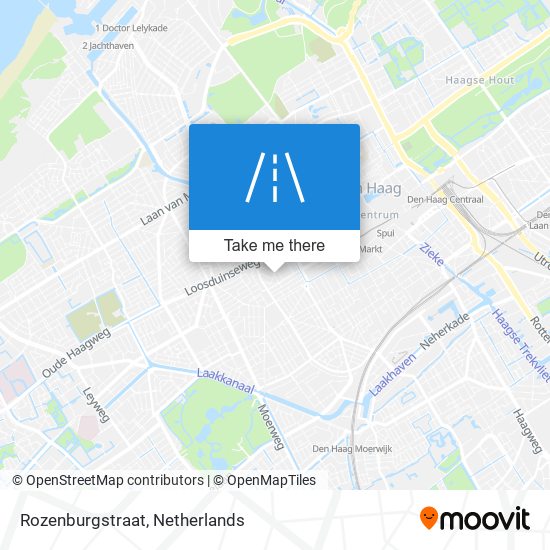 Rozenburgstraat Karte