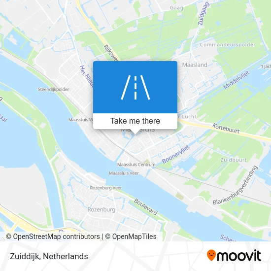 Zuiddijk map