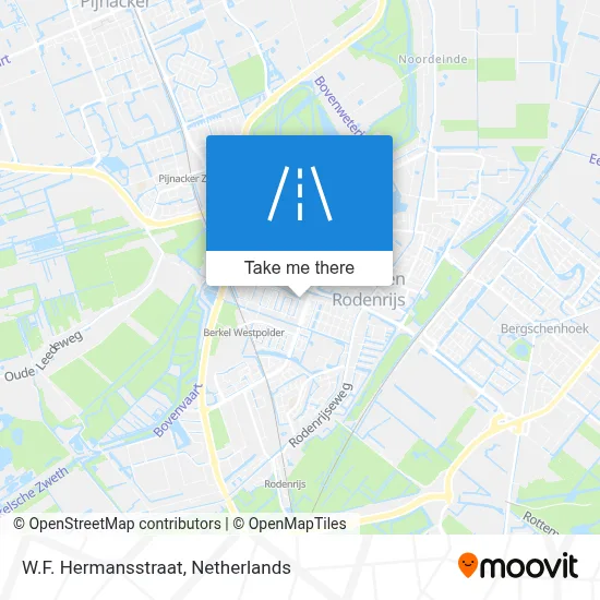 W.F. Hermansstraat map