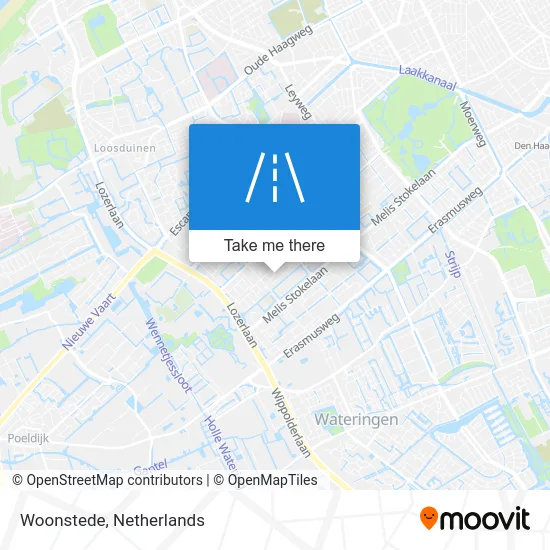 Woonstede map