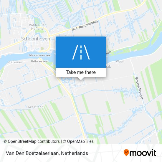 Van Den Boetzelaerlaan map