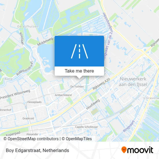 Boy Edgarstraat map