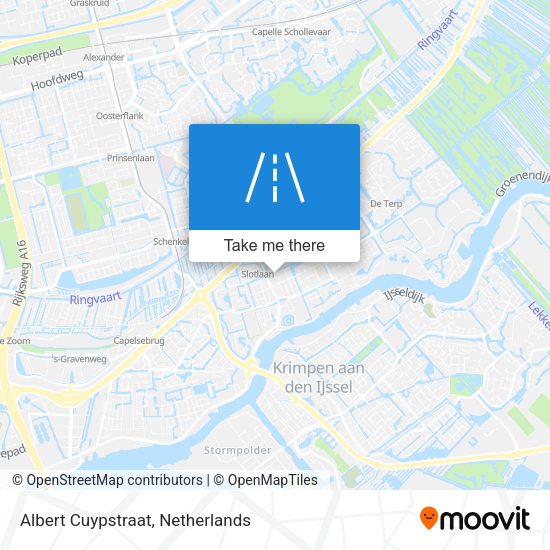 Albert Cuypstraat map