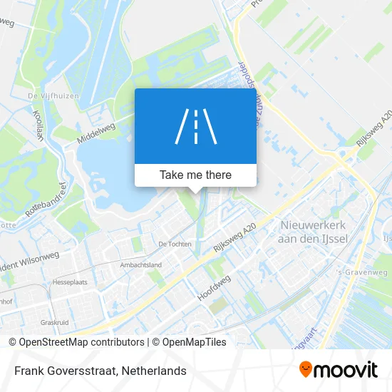 Frank Goversstraat map