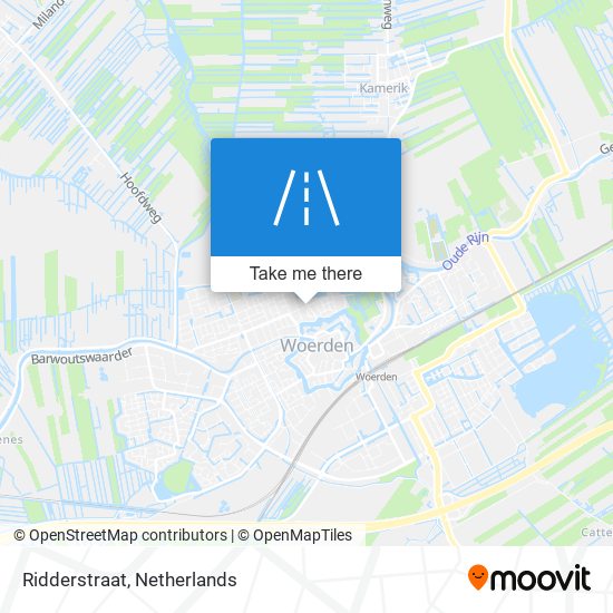 Ridderstraat map