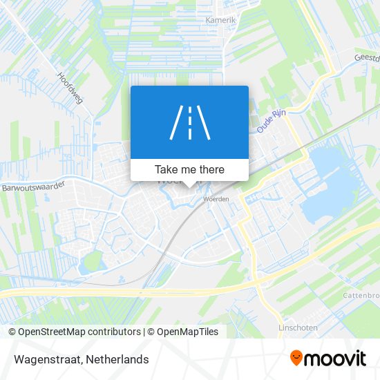 Wagenstraat map