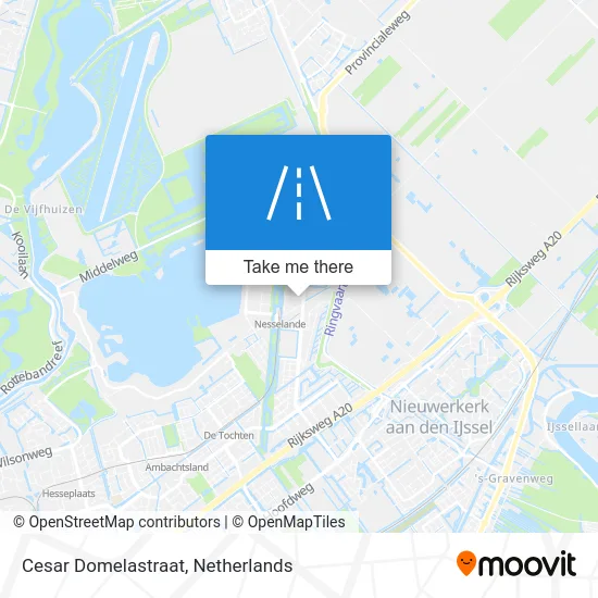 Cesar Domelastraat map