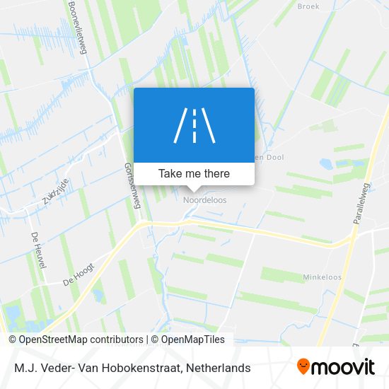 M.J. Veder- Van Hobokenstraat map