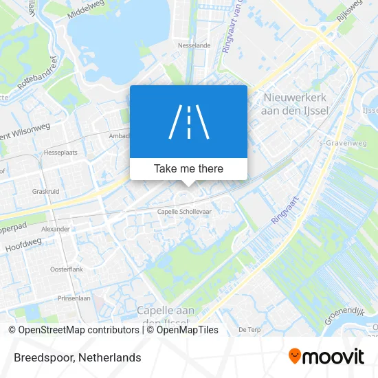 Breedspoor map