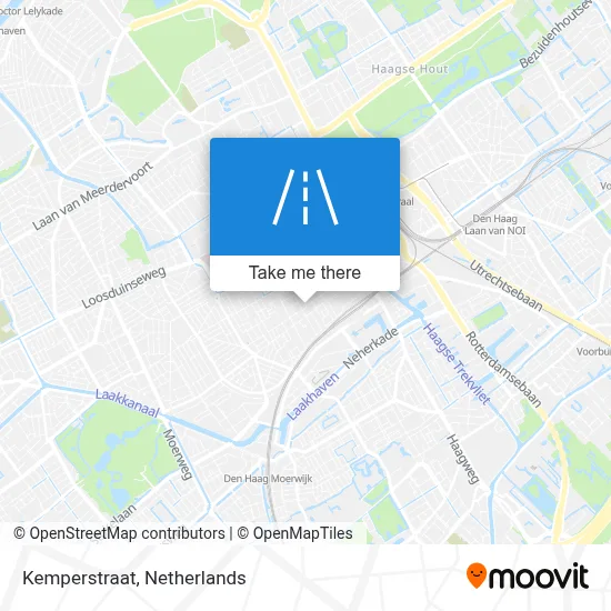 Kemperstraat map