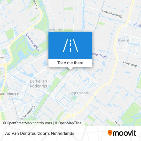 Ad Van Der Steurzoom map