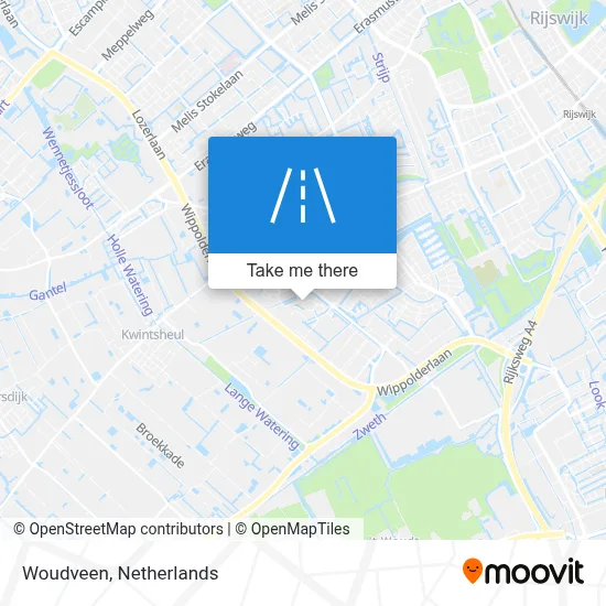 Woudveen map