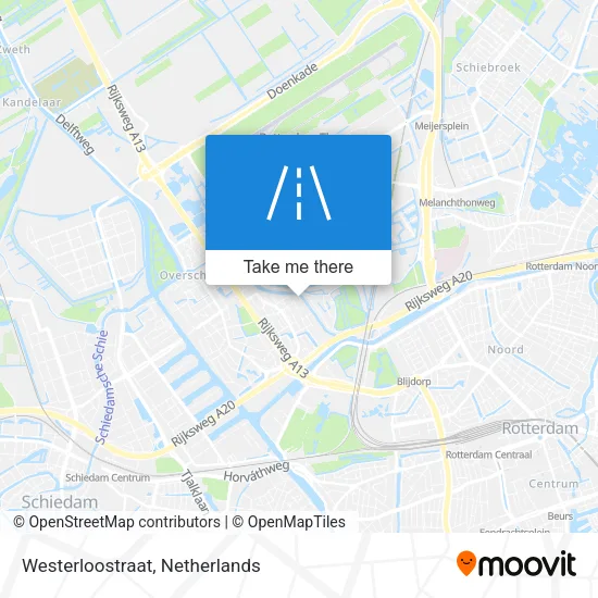 Westerloostraat map