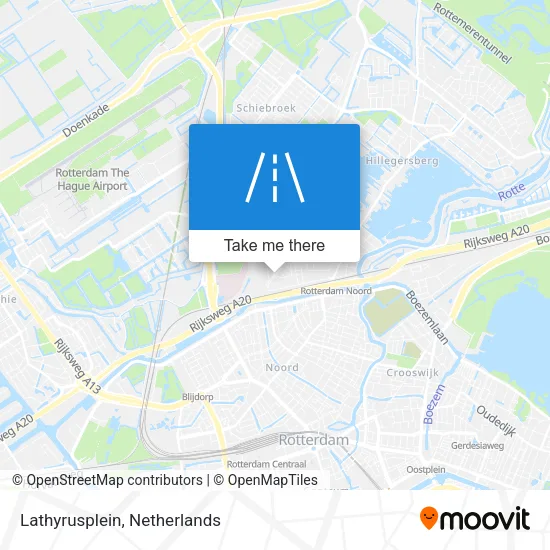 Lathyrusplein map