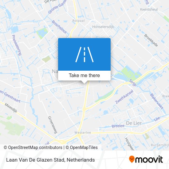 Laan Van De Glazen Stad map