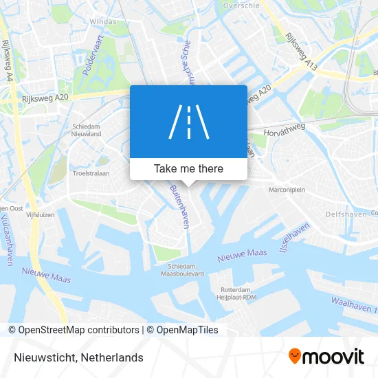 Nieuwsticht Karte