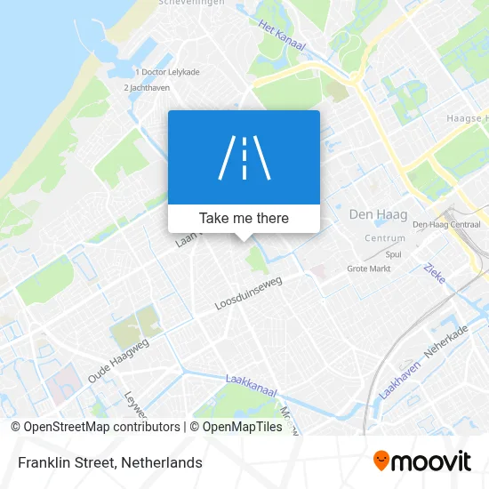 Franklinstraat map