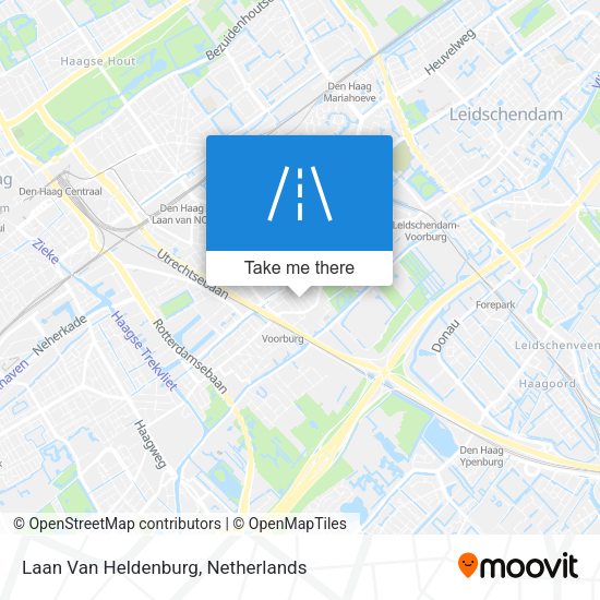 Laan Van Heldenburg map