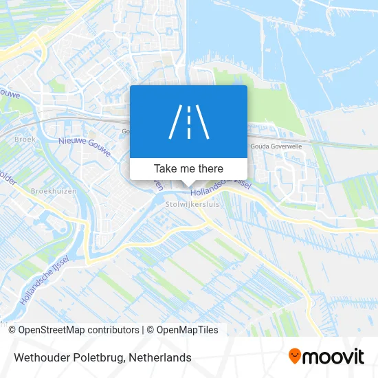 Wethouder Poletbrug map
