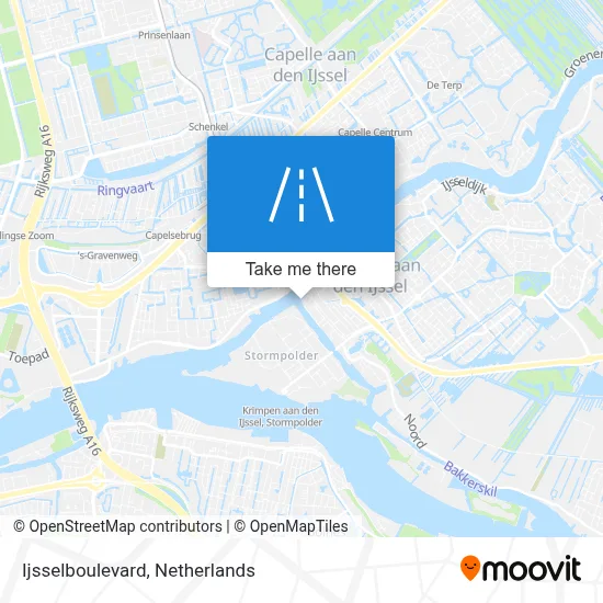 Ijsselboulevard map