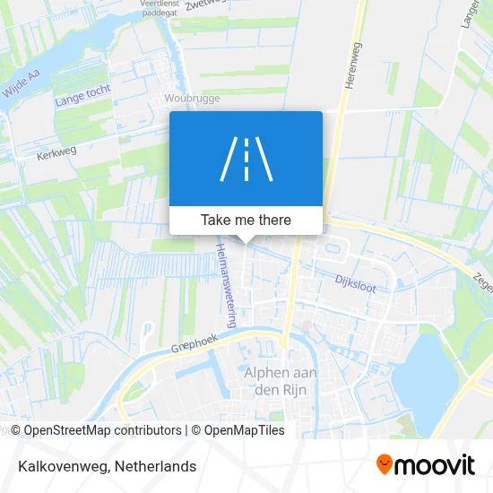 Kalkovenweg map