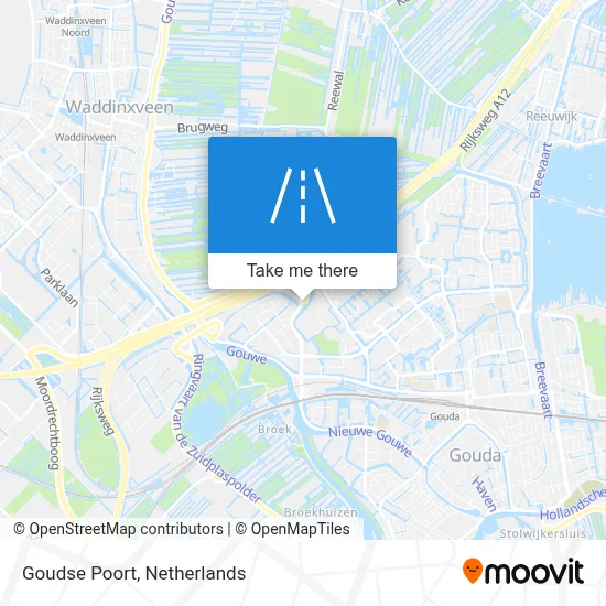 Goudse Poort map