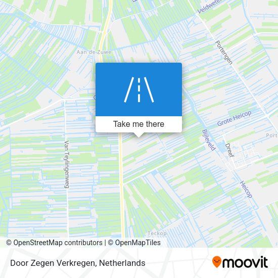 Door Zegen Verkregen map