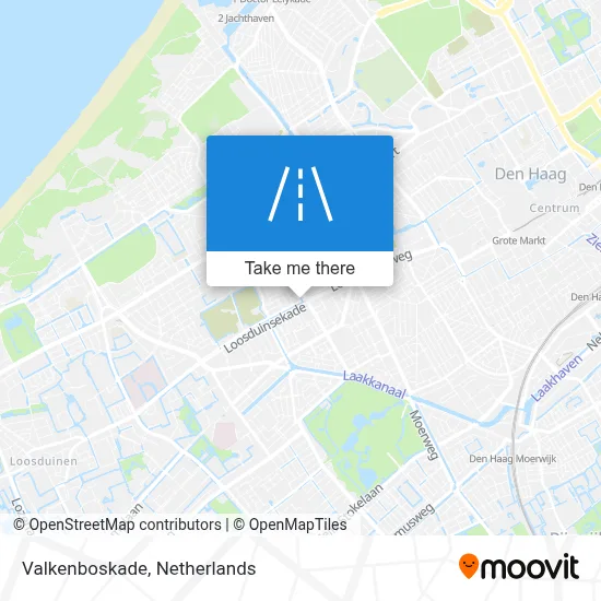 Valkenboskade map