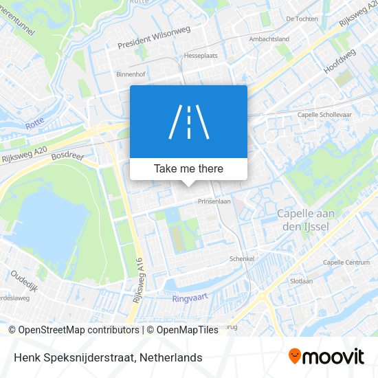 Henk Speksnijderstraat map