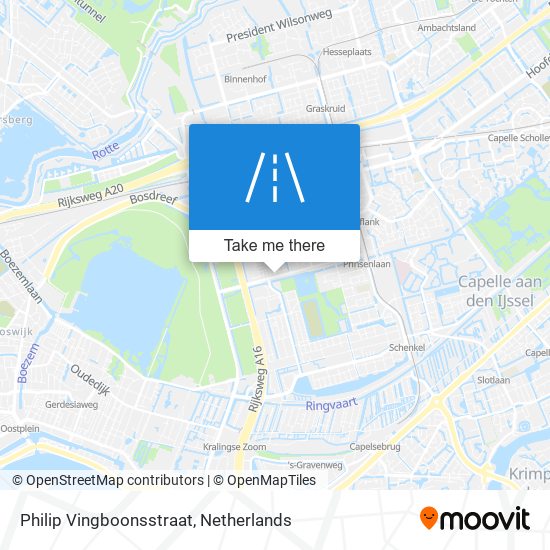 Philip Vingboonsstraat map