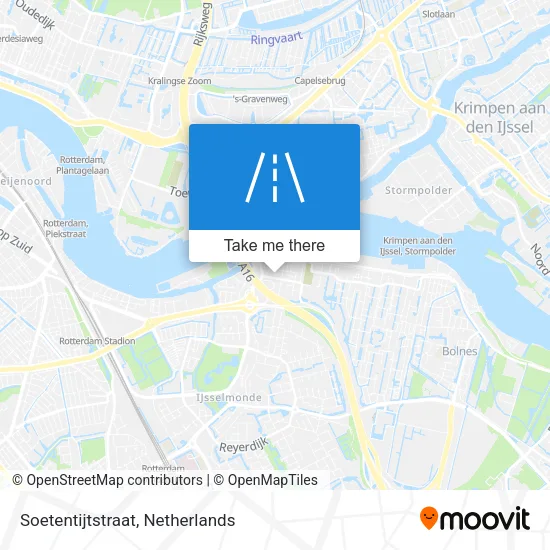 Soetentijtstraat map