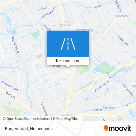 Burgerstraat map