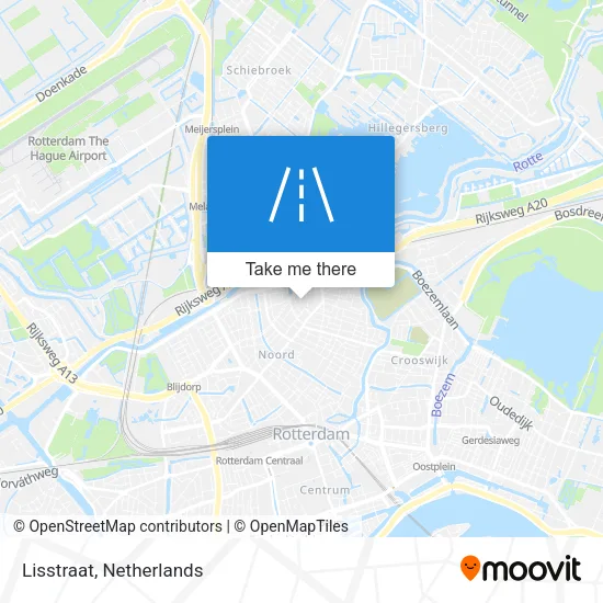 Lisstraat map