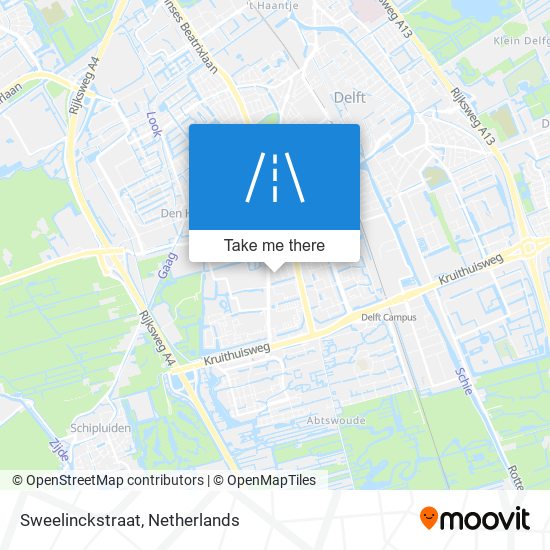 Sweelinckstraat map